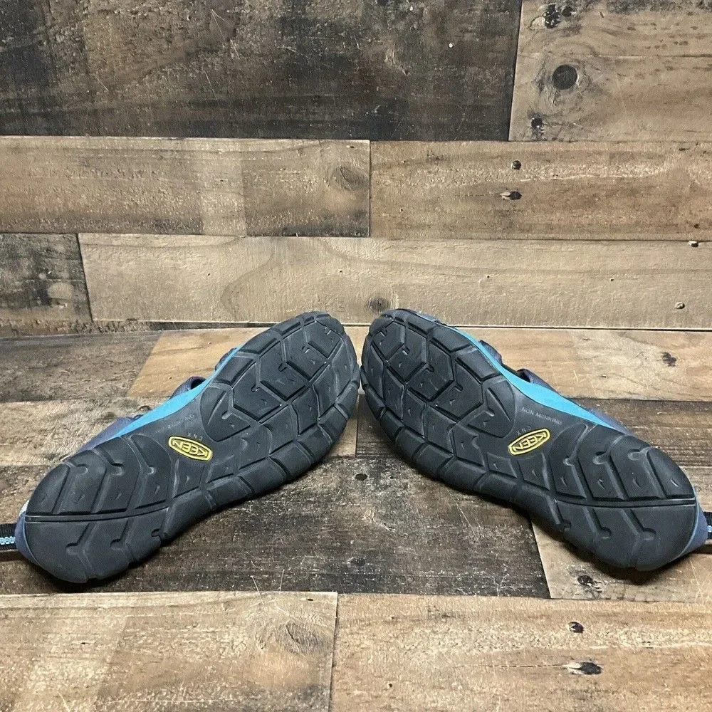 Keen Seacamp 2 CNX Blue Hiking Waterproof Sandals Youth size 6
